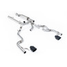 Catback Road+ Milltek Ford F150 Tremor SuperCrew 2021-2025 - avec silencieux primaire - sorties Dual GT115 Cerakote Noir
