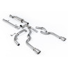 Escape cat-back Road+ Milltek Ford F150 SuperCrew 2021-2025 - con silenciador primario - salidas Dual GT100 Titanio