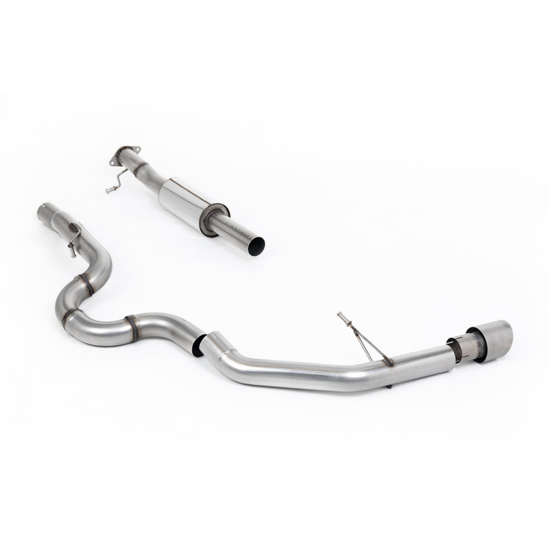 Catback Milltek Ford Bronco MK6 2.3 - 2.7 V6 Ecoboost 2021-2025 - with side exit - GT100 Titanium outlet