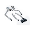 Scarico cat-back Milltek Dodge RAM 1500 MK5 - Versione con valvola e primario - Senza silenziatore posteriore - Terminali GT139 