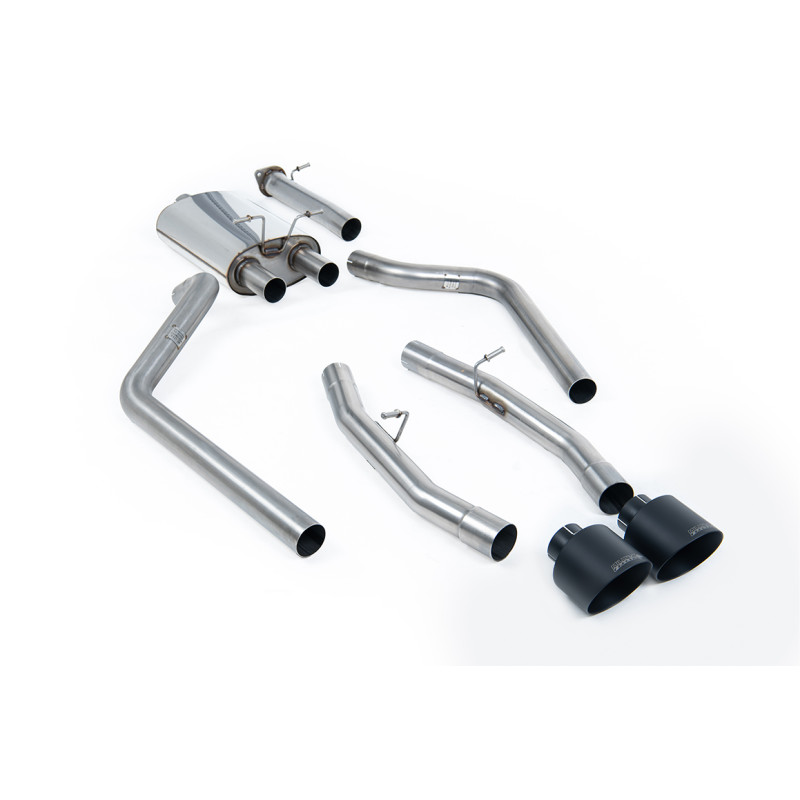 Cat-back Milltek Dodge RAM 1500 MK5 2019-2024 - Versione standard con primario - Senza silenziatore posteriore - terminali GT139