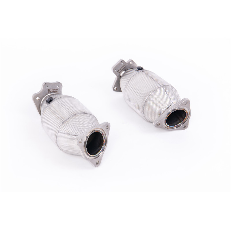 Catalyseurs Hi-Flow Milltek Chevrolet Corvette C8 - Catalyseurs HJS HQ - Sans protection thermique/AVEC protection thermique