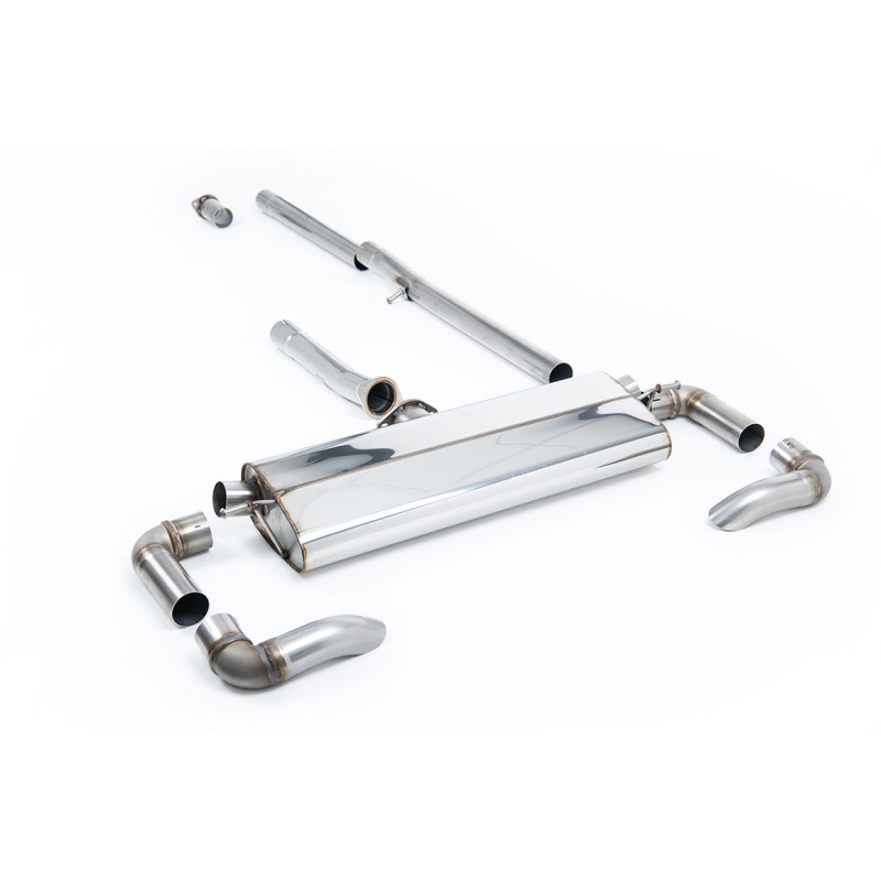 FAP Back Milltek Cupra Formentor 1.4 TSI 245hp 2022-2025 with DPF - Without Primary Muffler - OEM Tips