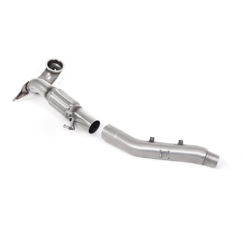 Downpipe 94mm Milltek Cupra Formentor, Leon KL… - mit Kat-Ersatzrohr + DPF-Entfall - für Originalanlage