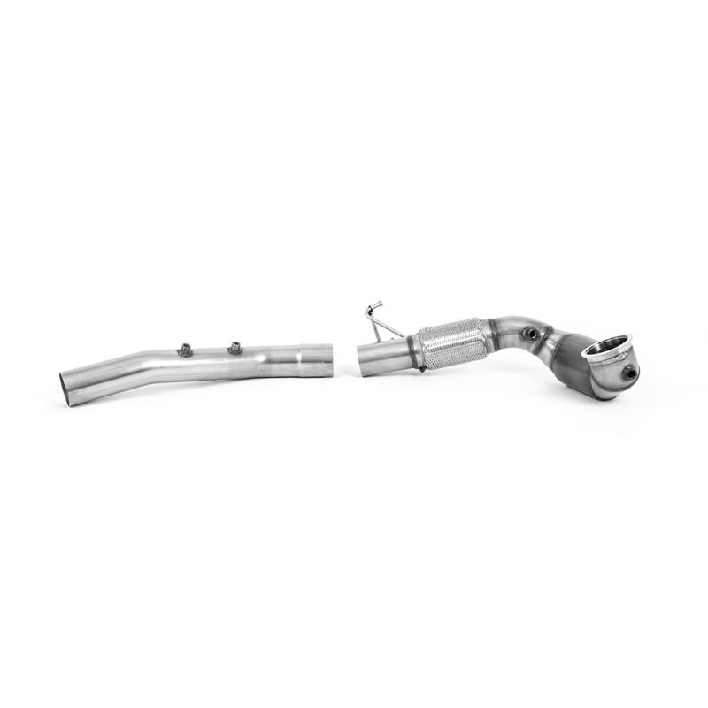 Downpipe 94mm Milltek Cupra Formentor, Leon KL… - mit Sportkatalysator Hi-Flow Race 200 CPSI + Entfall - für Milltek-Anlage