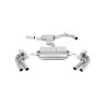 FAP Back Milltek Cupra Formentor 2.0 TFSI 310ch 2021-2025 - Homologué ECE - résonné - sorties Quad GT100 Titane bleui