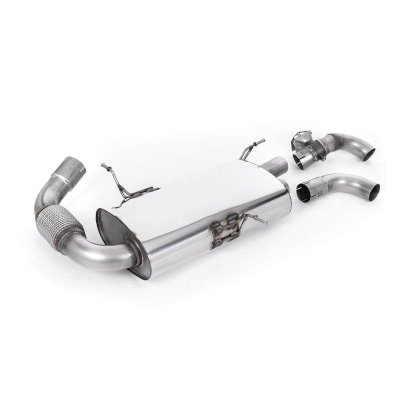 Cat-back Milltek BMW i8 1.5T Hybrid 2014-2020, non-resonated