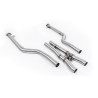 Active Centre Milltek BMW 8er F93 - Bypass Vorschalldämpfer / DPF mit H-Mittelstück - für Milltek-Anlage, Serien-Downpipe