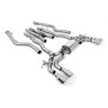 Cat-Back-Anlage Milltek BMW 5er F90 - Ab Downpipes mit Bypass - Quad-Endrohre GT100 poliert - Phase 2 M5 und M5 Competition