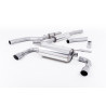 Catback Milltek BMW Série 4 F32 428i 2.0T (Moteur N20) 245ch 2014-2018 - résonné - sorties Dual GT90 Titane