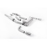 Cat-Back-Anlage Milltek BMW 4er F32 428i 2.0T (Motor N20) 245 PS 2014-2018 - mit Resonator - Endrohre Dual GT90 poliert