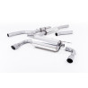Cat-back Milltek BMW Serie 4 F32 428i 2.0T (motore N20) 245CV 2014-2016 - risonato - uscite Dual GT90 titanio