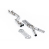 DPF replacement pipe Milltek BMW 3 Series G80-G81, 4 Series G82 - DPF bypass - Version X Pipe - for Milltek line, original downp
