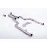 DPF replacement pipe Milltek BMW 3 Series G80-G81, 4 Series G82 - DPF bypass - for OEM exhaust, OEM downpipe - Ø76.2mm