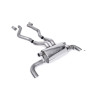 FAP-back Milltek BMW Serie 3 G20-G21 M340i, Serie 4 G22 M440i - Omologato ECE - Montaggio dopo il DPF - terminali OEM
