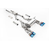 FAP Back Milltek BMW Série 3 F80 M3, Série 4 F82-F83 M4 - Homologué ECE - résonné Road - sorties Quad GT90 Titane bleui