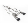 FAP Back Milltek BMW Série 3 F80 M3, Série 4 F82-F83 M4 - Homologué ECE - résonné Road - sorties Quad GT90 Cerakote Noir