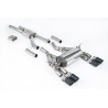 Cat-Back Milltek BMW 3 Series F80 M3, 4 Series F82-F83 M4 - ECE Homologated - Road Resonated - Quad Jet-90 Carbon Tips