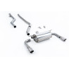 Catback Race Milltek BMW Série 3 F30 320i 2015-2019 - non résonné avec silencieux AR Race - sorties Dual GT90 Titane