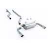 Catback Race Milltek BMW Série 3 F30 320i 2015-2019 - non résonné avec silencieux AR Race - sorties Dual GT90 Polies