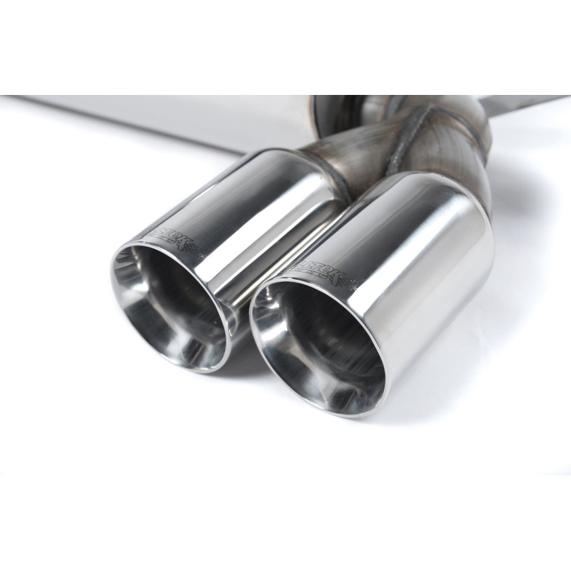 Milltek Rear Muffler BMW 3 Series E46 M3 3.2/3.2 CSL 2001-2007 - Rear Muffler - Quad 80 Polished Tips