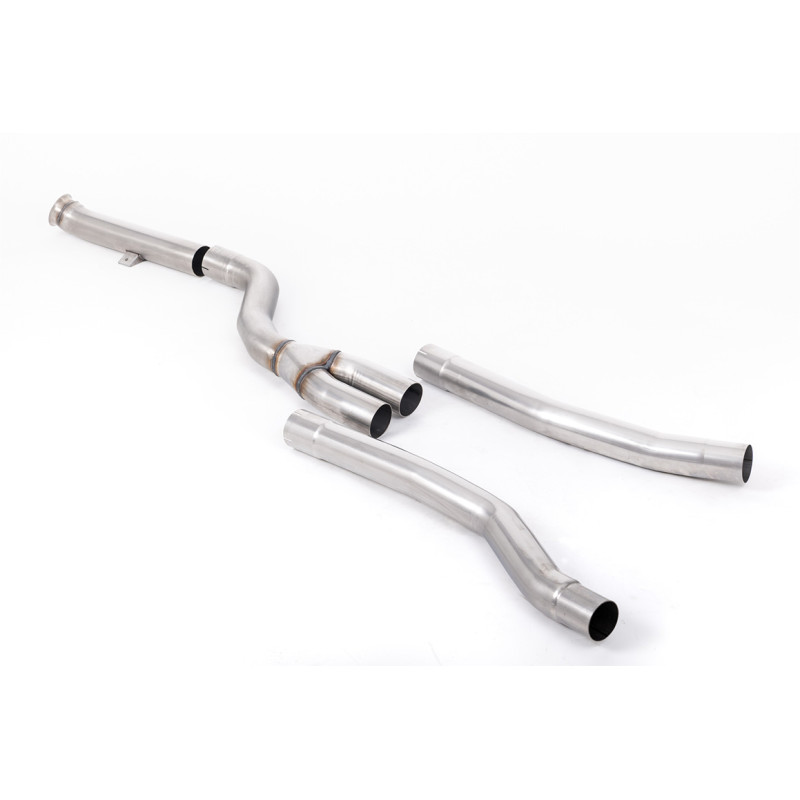 Milltek DPF Replacement Pipe BMW 2 Series G42 M240i 3.0 374hp 2022-2025 with DPF - DPF Bypass - for Milltek line