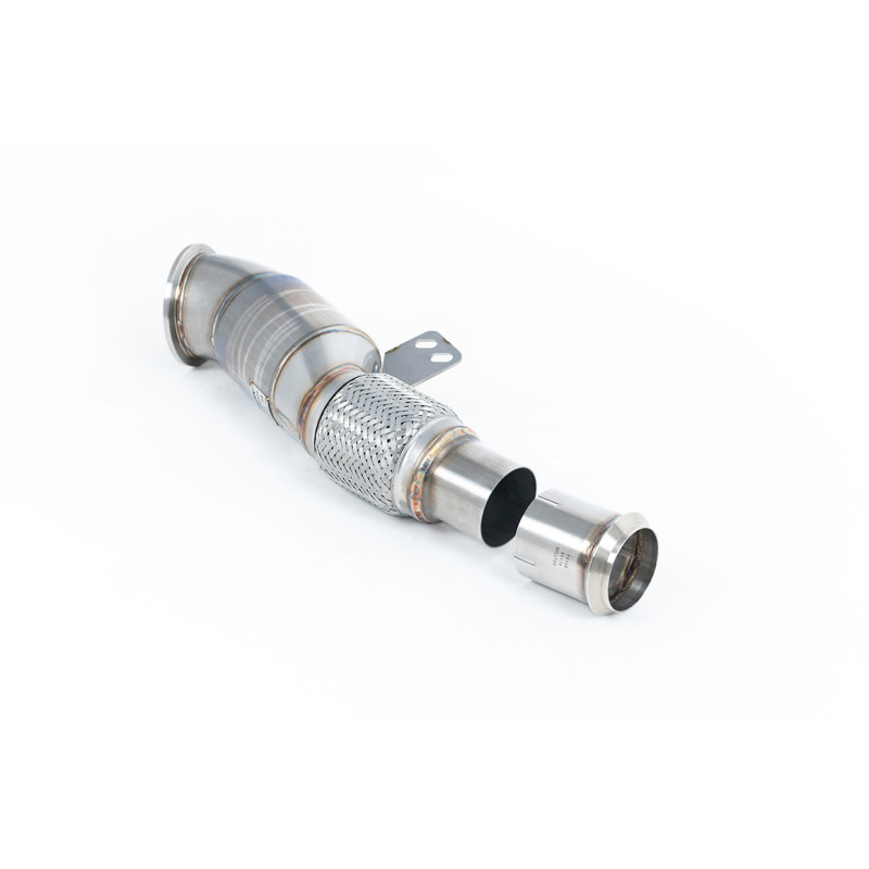 Downpipe Milltek BMW 2er G42, 3er G20-G21, 4er G22, Z4 G29…: mit Hi-Flow-Sportkatalysator 200 CPSI Euro 6
