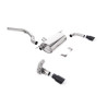 FAP Back Race Milltek BMW Serie 2 F22 M240i Ph.2 3.0 340 CV 2019-2020 con FAP - no resonado - colas Dual GT90 Negro Cerakote