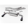 Cat-back Race Milltek BMW Serie 2 F22 M240i 2015-2018 - non risonante con silenziatore posteriore Race - uscite Dual GT90 Cerako