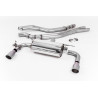 Catback Race Milltek BMW Série 2 F22 M240i 2015-2018 - non résonné avec silencieux AR Race - sorties Dual GT90 Titane