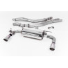 Catback Race Milltek BMW Série 2 F22 M240i 2015-2018 - non résonné avec silencieux AR Race - sorties Dual GT90 Polies