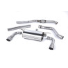 Catback Road Milltek BMW Serie 2 F22 M235i 2014-2015 - no resonado con silenciador trasero Road - salidas Dual GT90 titanio