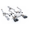 Catback Milltek BMW Serie 2 G87 M2 2023-2025 - con eliminazione DPF risonante - terminali Quad Jet-115 Carbonio