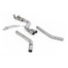 Remplacement FAP Milltek BMW Série 2 G87 M2 - FAP Bypass sans silencieux - Version 102 mm - pour ligne Milltek, downpipe origine