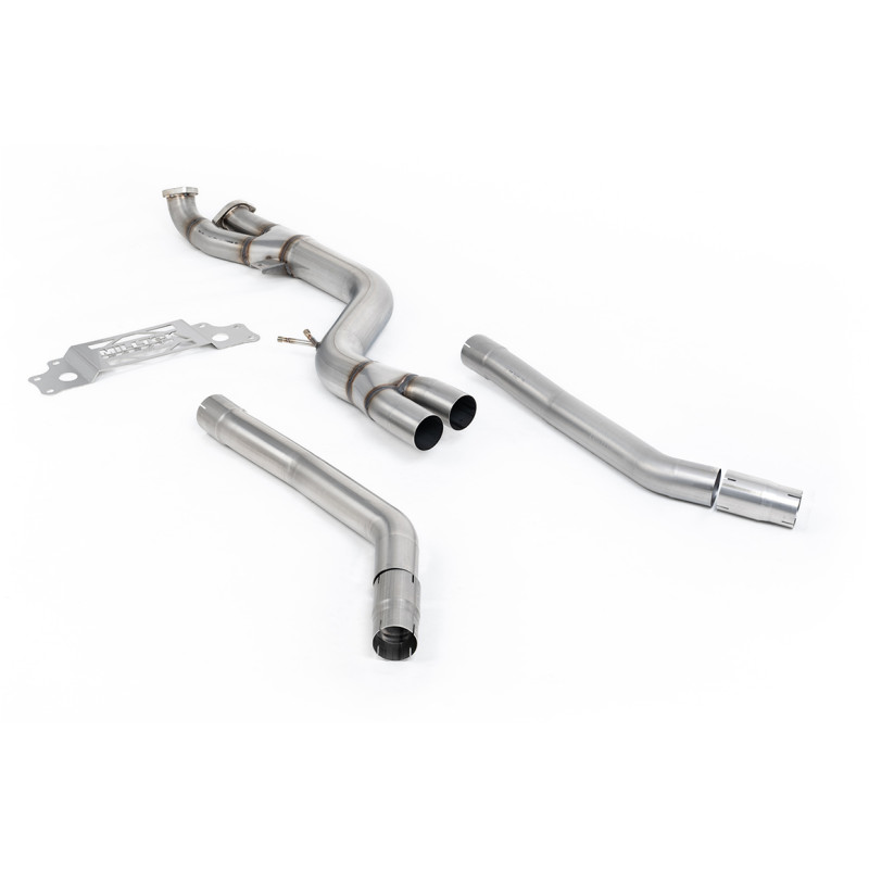 DPF Replacement Pipe Milltek BMW 2 Series G87 M2 - DPF Bypass without Muffler - 102 mm Version - for OEM line, OEM downpipe