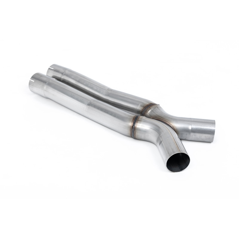 Additional Part Milltek BMW 2 Series G87 M2 3.0 Twin-Turbo (S58) 460 hp 2023-2025 with DPF - Central X Pipe Section