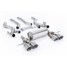 DPF-Back Milltek BMW 2er G87 M2 2023-2025, Anlage nach DPF, ohne Resonator, Quad GT115 Titan