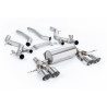 FAP Back Milltek BMW Serie 2 G87 M2 2023-2025 - Línea tras FAP - sin resonador - colas Quad GT115 pulidas