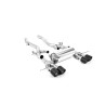 Axle-back Milltek BMW Série 2 G87 M2 2023-2025 - Montage après partie centrale origine - sorties Quad Jet-115 Carbone