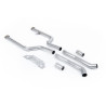 Tubo sostitutivo DPF Milltek BMW Serie 2 G87 M2 2023-2025 - DPF Bypass senza silenziatore + Adattatori linea originale