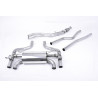 Catback Milltek BMW Série 2 F87 M2 3.0 Biturbo 2016-2018 sans FAP - Homologué ECE - non résonné - sorties Quad Jet-90 Carbone