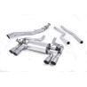 Cat-Back-Anlage Milltek BMW Série 2 F87 M2 3.0 Biturbo 370 PS 2016 bis 2018 ohne DPF, ECE-zugelassen, ohne Resonator, Quad-Endro