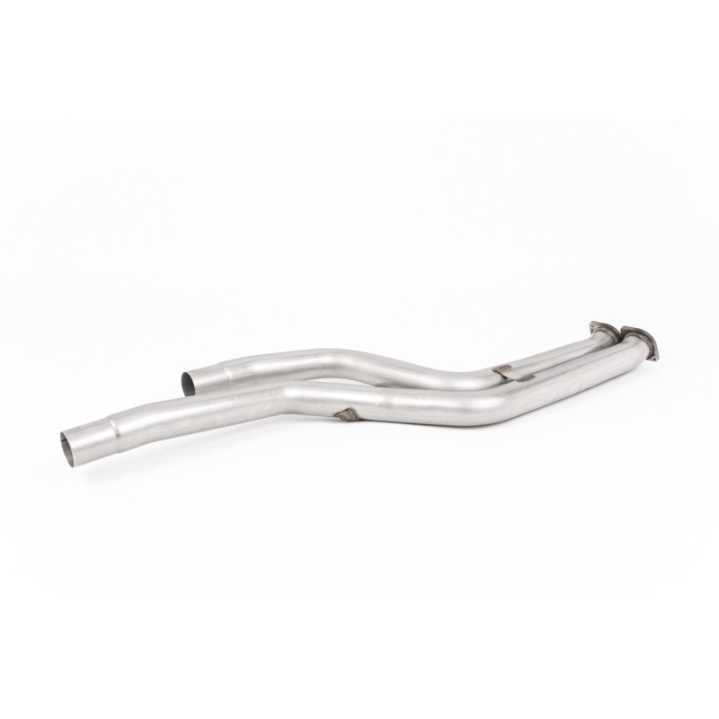 DPF-Ersatzrohr Milltek BMW 2er F87 M2 Competition 3.0 Biturbo 411 PS 2018-2024 mit DPF - DPF-Bypass