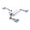 FAP Back Milltek BMW Serie 1 F40 M135i xDrive - Omologato ECE - Maxton x Milltek - non risonato - terminali Quad GT100 Titanio b
