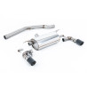 FAP Back Milltek BMW Série 1 F20-F21 M140i Ph.2 3.0 Turbo 340ch 2019-2020 avec FAP - non résonné - sorties Dual Jet-90 Carbone