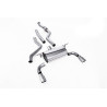 Catback Road Milltek BMW Série 1 F20-F21 M135i 3.0 Turbo 2012-2016 - non résonné avec silencieux Road - sorties Twin GT90 Polies