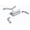 Silenciador trasero Milltek BMW Serie 1 F20-F21 M135i 3.0 Turbo 320 CV 2012-2016 - silenciador trasero Race - salidas GT90 titan