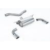 Silenciador trasero Milltek BMW Serie 1 F20-F21 M135i 3.0 Turbo 320 CV 2012-2016 - silenciador trasero Race - salidas GT90 pulid