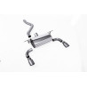 Milltek Rear Muffler BMW 1 Series F20-F21 M135i 3.0 Turbo 2012-2016 - ECE Homologated - Rear Muffler - Titanium GT90 Tips