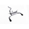 Milltek Rear Muffler BMW 1 Series F20-F21 M135i 2012-2016 - ECE Homologated - rear muffler - GT90 Cerakote Black